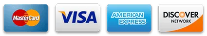 Accepted payment card logos for the Eva Bloom Soulmate Sketch order page